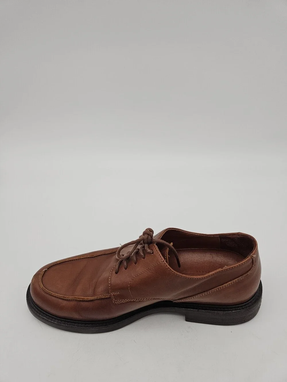 Johnston & Murphy Passport Brown Oxfords Shoes 25-2254 Mens 8 M Made in Italy